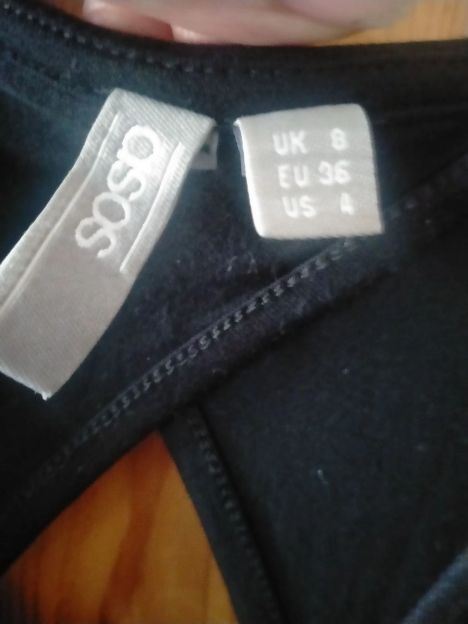 Zwarte ASOS-combinatie met open rug maat T36 Zeer goede staat – photo 3